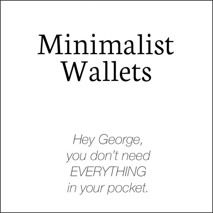 Wallets - Minimalist