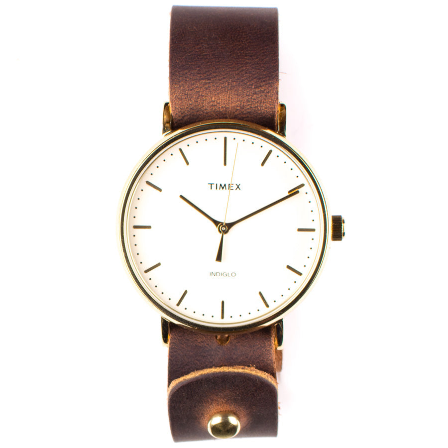Timex 41mm Gold/Cream Fairfield & 20mm FFF Watchband