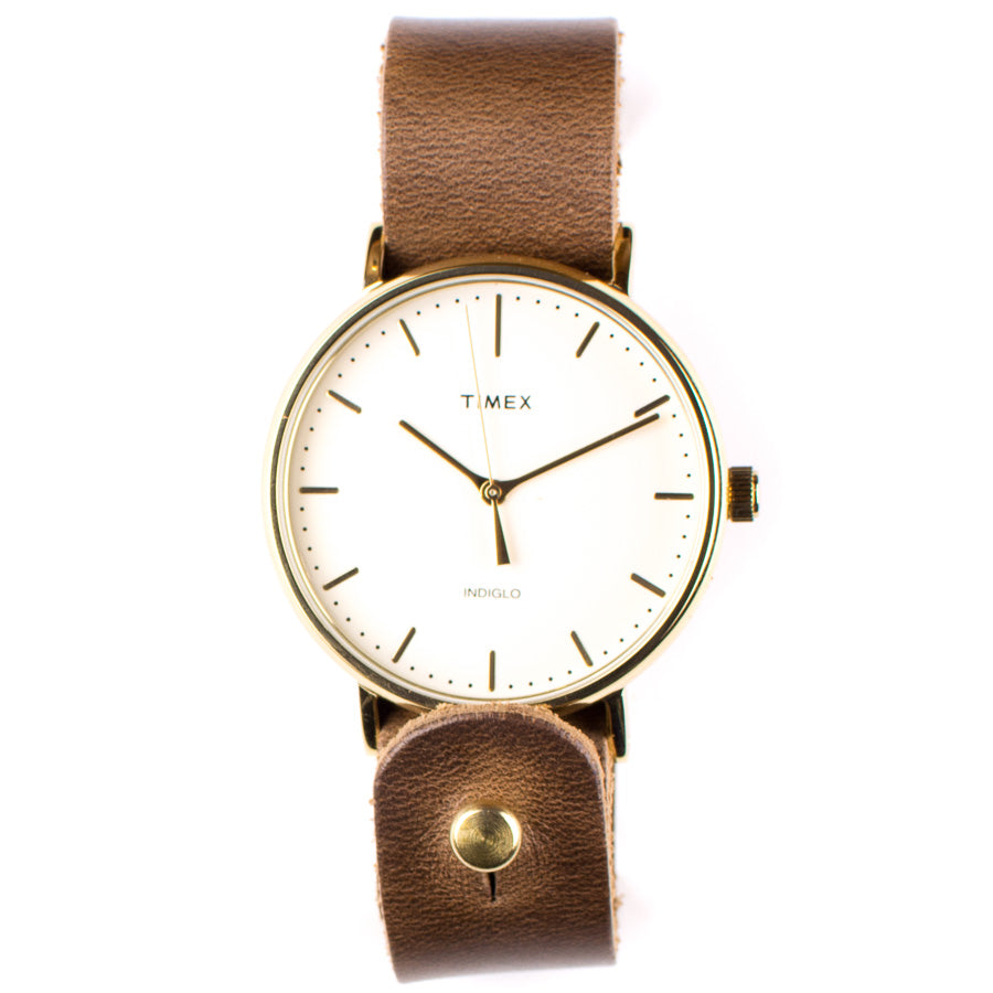 Timex 41mm Gold/Cream Fairfield & 20mm FFF Watchband