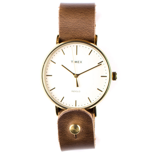 Timex 41mm Gold/Cream Fairfield & 20mm FFF Watchband