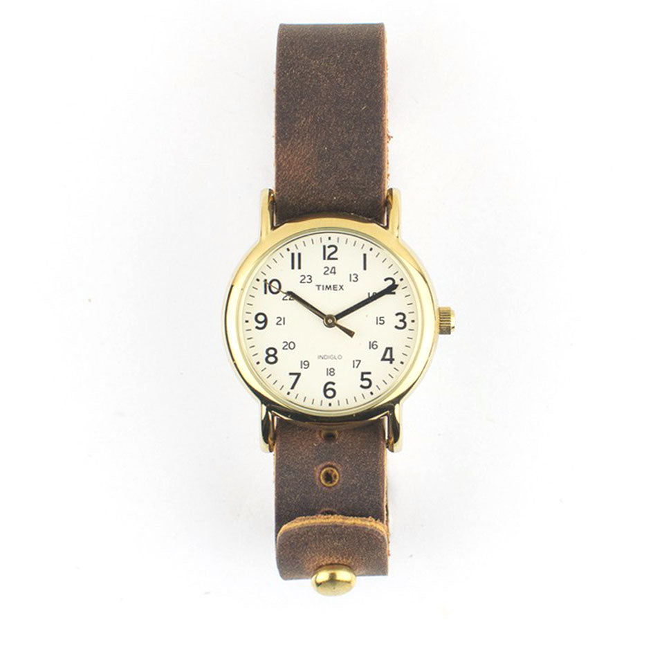 Timex 31mm 'Golden Rays' Weekender Mini & 16mm FFF Watchband