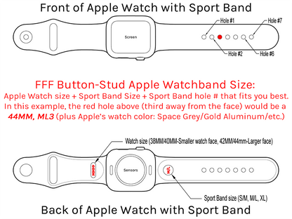 Apple watch band sizes sale