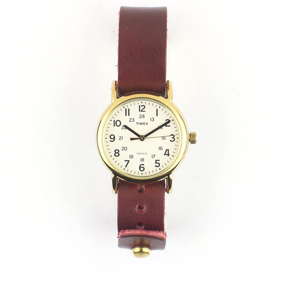 Timex 31mm 'Golden Rays' Weekender Mini & 16mm FFF Watchband