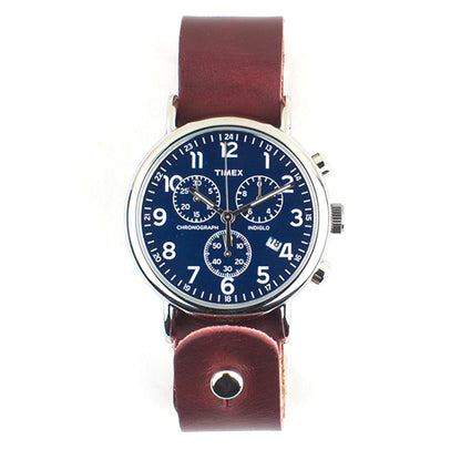 Timex 40mm Cobalt Chronograph & 20mm FFF Watchband