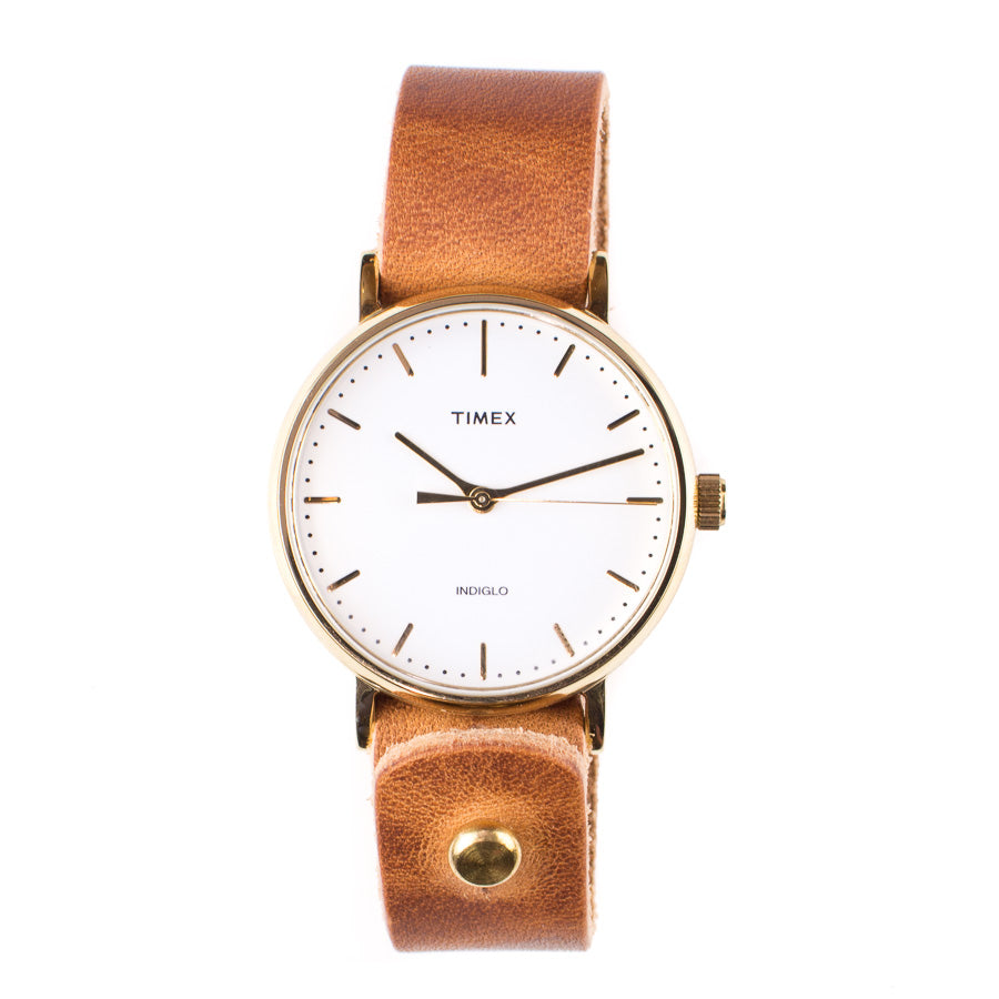 Timex fairfield outlet gold