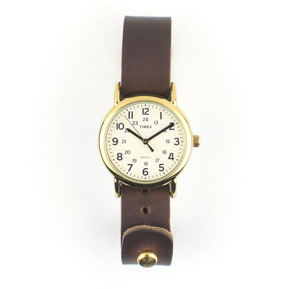 Timex 31mm 'Golden Rays' Weekender Mini & 16mm FFF Watchband