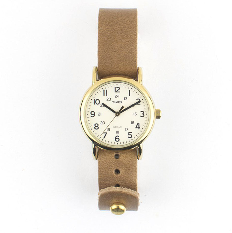 Timex weekender sale brass