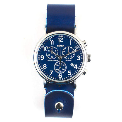 Timex 40mm Cobalt Chronograph & 20mm FFF Watchband
