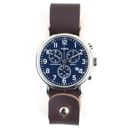 Timex 40mm Cobalt Chronograph & 20mm FFF Watchband